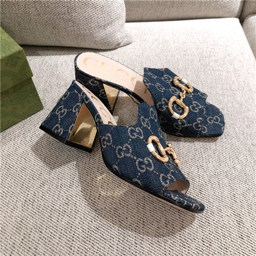 High Quality Luxury Gucci Heel Sandals Women