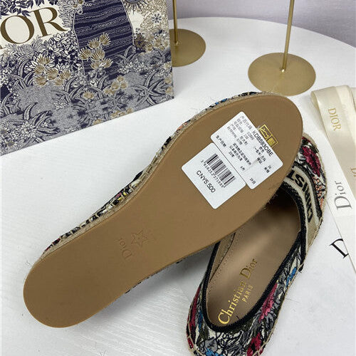 High Quality Luxury Dior Logo Embroidery Hollow Shoes – Style 14790 product detail
