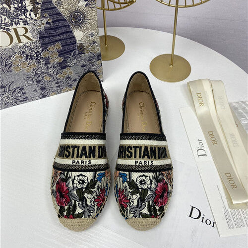 High Quality Luxury Dior Logo Embroidery Hollow Shoes – Style 14790 alternate view