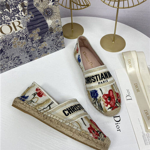 High Quality Luxury Dior Logo Embroidery Hollow Shoes – Style 61126 product detail