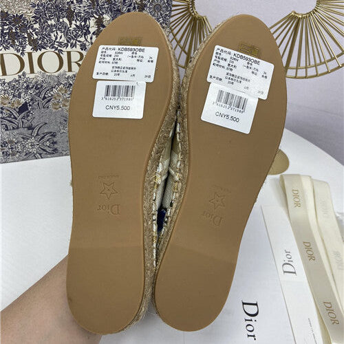 High Quality Luxury Dior Logo Embroidery Hollow Shoes – Style 61126 product detail