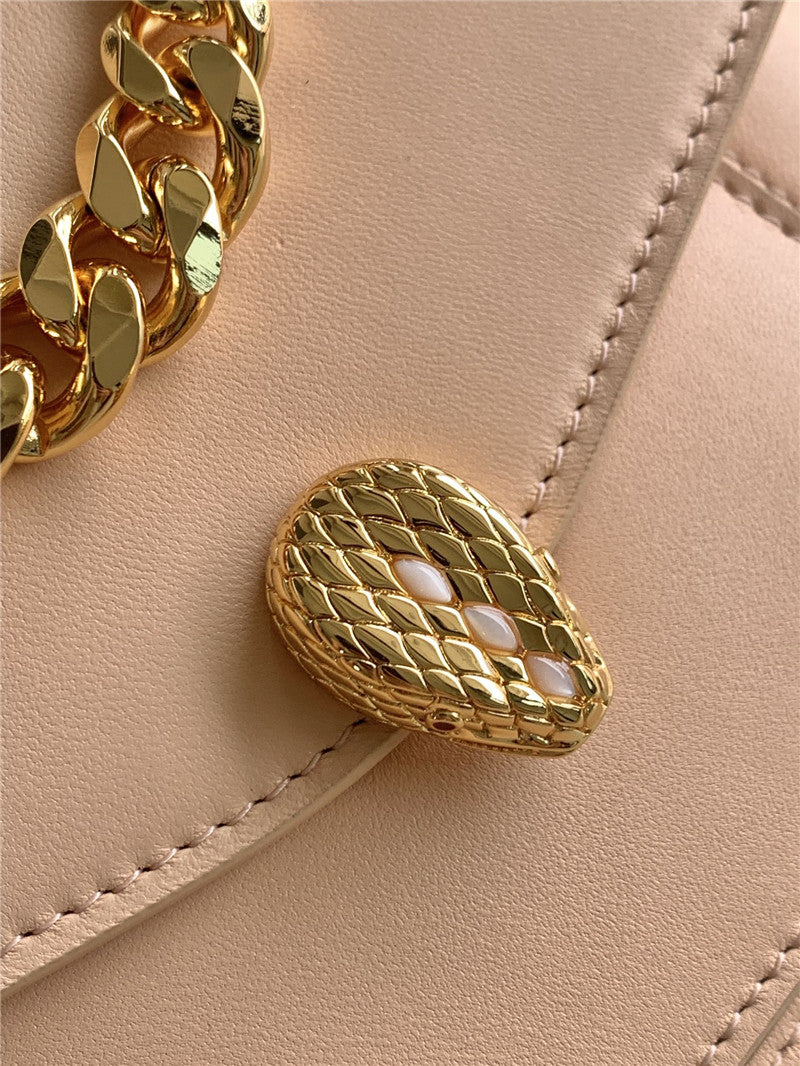 High Quality Luxury Bvlgari Serpenti Forever Shoulder Bag Pink product detail