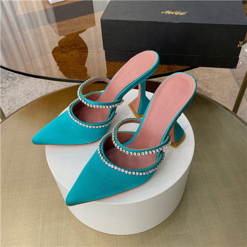 High Quality Luxury Amina Muaddi Heels Sandals alternate view