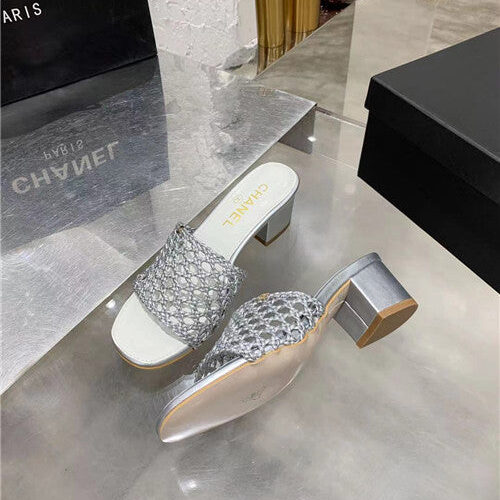 High Quality Luxury Chanel Woven Slippers Sandals – Style 49766 product detail