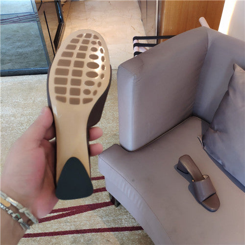 High Quality Luxury Bottega Veneta Mueller Heel Sandals – Style 97574 product detail