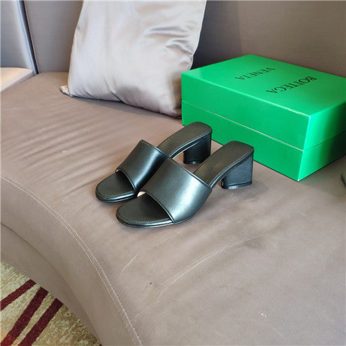High Quality Luxury Bottega Veneta Mueller Heel Sandals