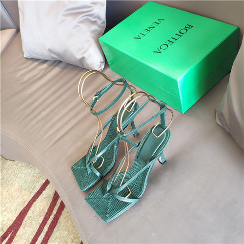 High Quality Luxury Bottega Veneta Heeled Sandals