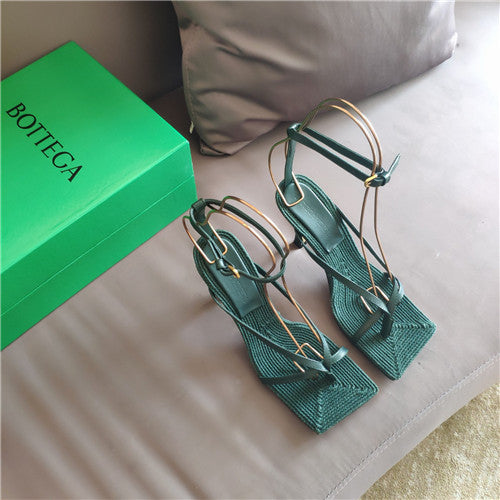 High Quality Luxury Bottega Veneta Heeled Sandals alternate view