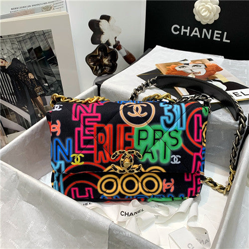 High Quality Luxury Chanel Graffiti Flap Bag