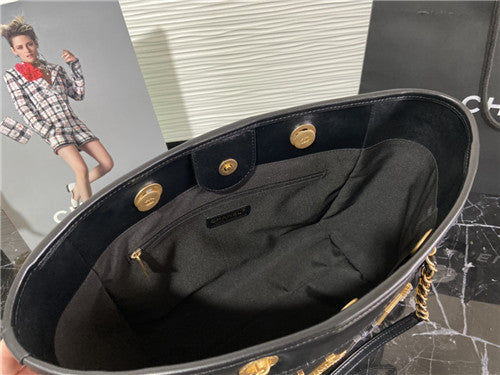 High Quality Luxury Chanel Oil Wax Leather Beach Bag product detail