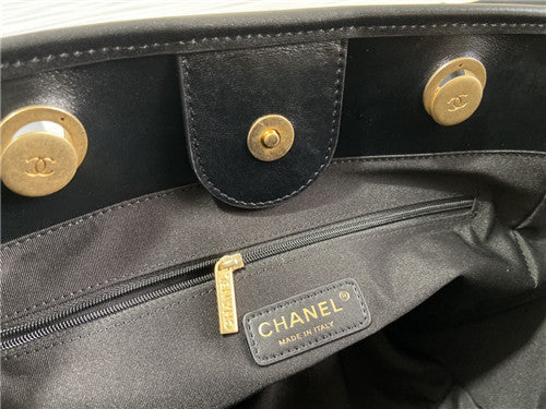 High Quality Luxury Chanel Oil Wax Leather Beach Bag product detail