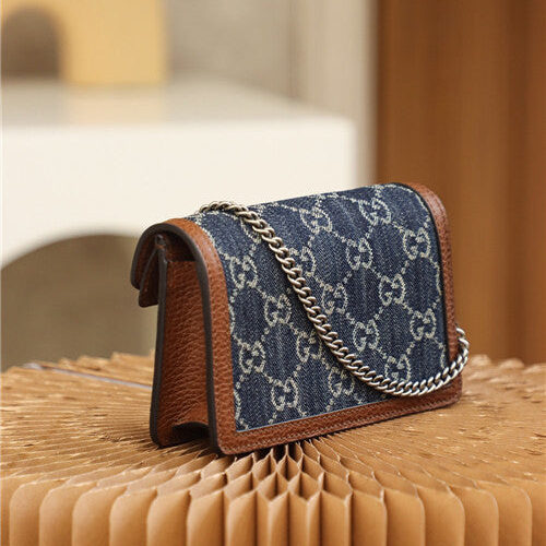 High Quality Luxury Gucci GG Denim Dionysus Bag alternate view