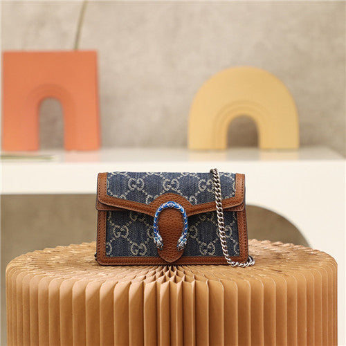 High Quality Luxury Gucci GG Denim Dionysus Bag
