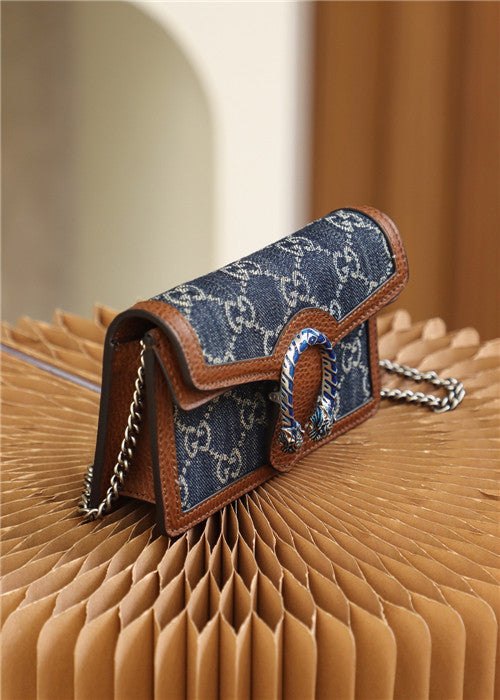 High Quality Luxury Gucci GG Denim Dionysus Bag product detail