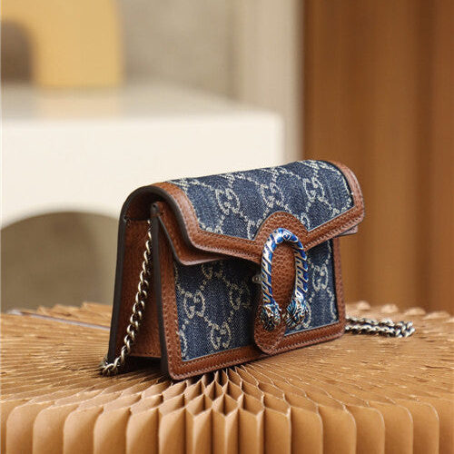 High Quality Luxury Gucci GG Denim Dionysus Bag product detail