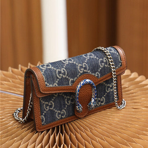 High Quality Luxury Gucci GG Denim Dionysus Bag product detail