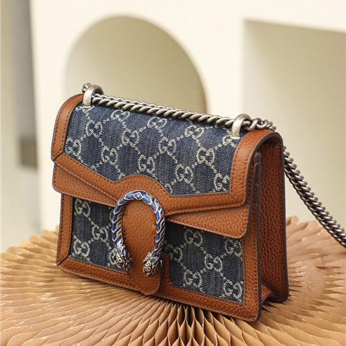 High Quality Luxury Gucci GG Denim Dionysus Bag – Style 03314 product detail