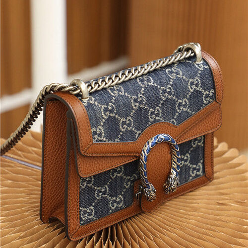 High Quality Luxury Gucci GG Denim Dionysus Bag – Style 03314 product detail