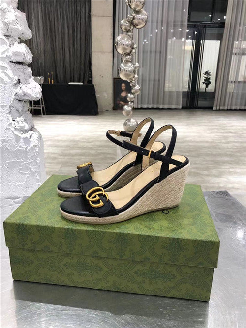 High Quality Luxury Gucci Wedge Sandals – Style 41587