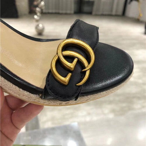 High Quality Luxury Gucci Wedge Sandals – Style 41587 product detail