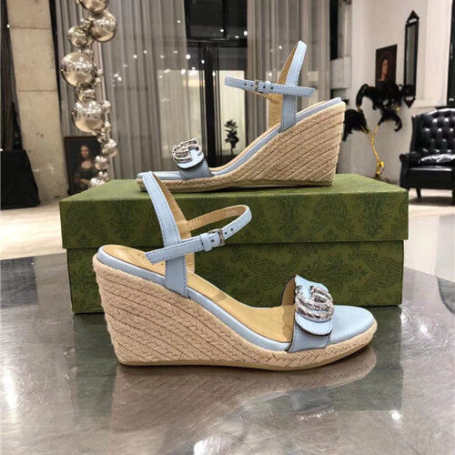High Quality Luxury Gucci Wedge Sandals alternate view