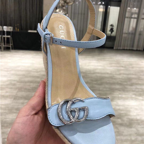 High Quality Luxury Gucci Wedge Sandals product detail