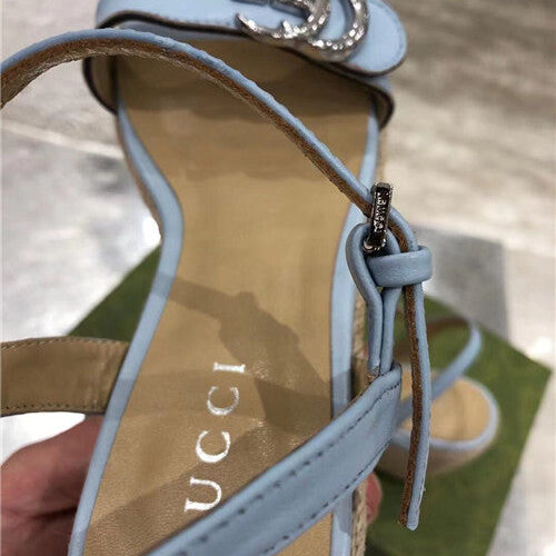 High Quality Luxury Gucci Wedge Sandals product detail