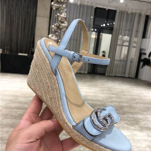 High Quality Luxury Gucci Wedge Sandals product detail