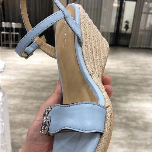 High Quality Luxury Gucci Wedge Sandals product detail