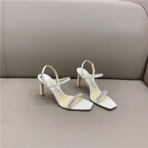 High Quality Luxury Jimmy Choo Meira Heel Sandals
