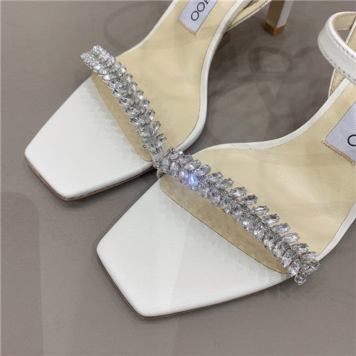 High Quality Luxury Jimmy Choo Meira Heel Sandals product detail