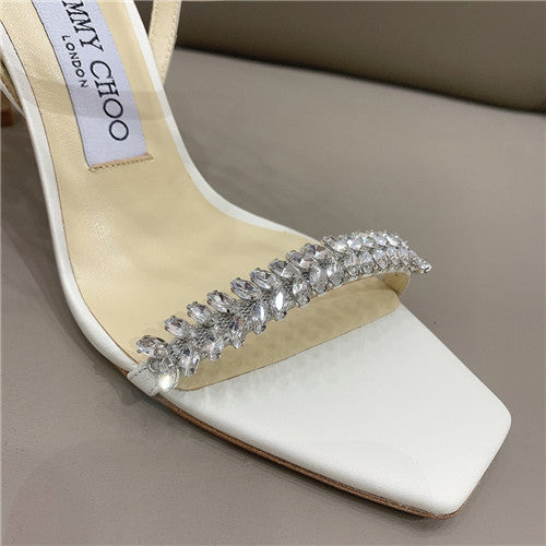 High Quality Luxury Jimmy Choo Meira Heel Sandals product detail