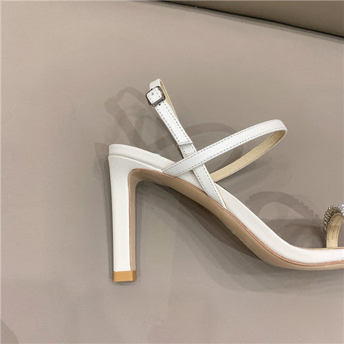 High Quality Luxury Jimmy Choo Meira Heel Sandals product detail