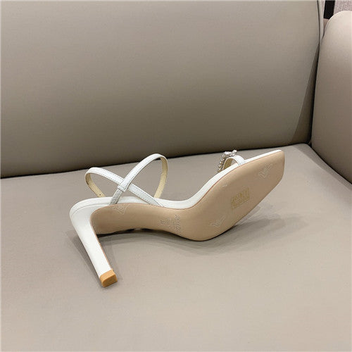 High Quality Luxury Jimmy Choo Meira Heel Sandals product detail