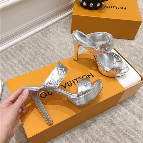 High Quality Luxury LV Platform High Heels Sandals – Style 53475 alternate view