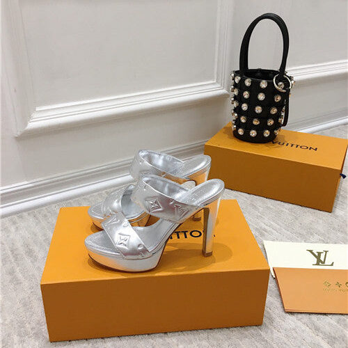 High Quality Luxury LV Platform High Heels Sandals – Style 53475 product detail