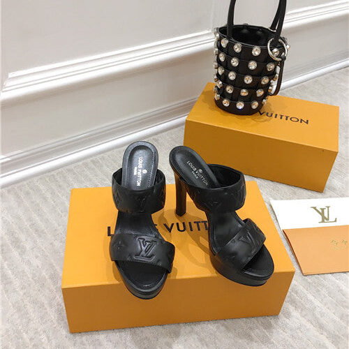 High Quality Luxury LV Platform High Heels Sandals – Style 22403 alternate view