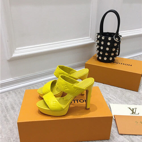 High Quality Luxury LV Platform High Heels Sandals – Style 56867 alternate view
