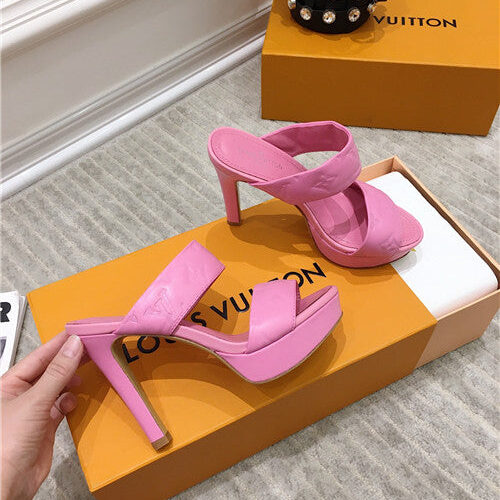 High Quality Luxury LV Platform High Heels Sandals product detail