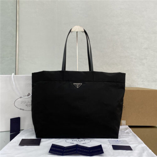 High Quality Luxury Prada Nylon Shopping Bag