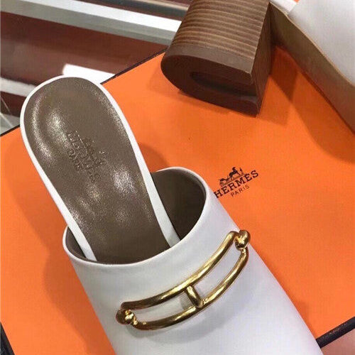 High Quality Luxury Hermes Blossom Mule Slippers – Style 14659 product detail