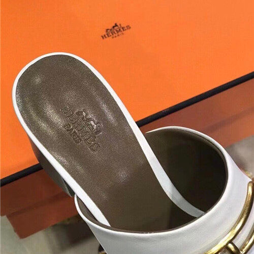 High Quality Luxury Hermes Blossom Mule Slippers – Style 14659 product detail