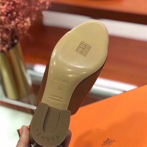 High Quality Luxury Hermes Blossom Mule Slippers – Style 49123 product detail