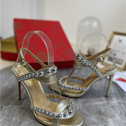 High Quality Luxury Christian Louboutin Bead Heel Sandals – Style 75764 product detail