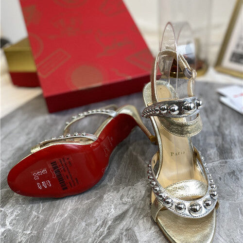 High Quality Luxury Christian Louboutin Bead Heel Sandals – Style 75764 product detail