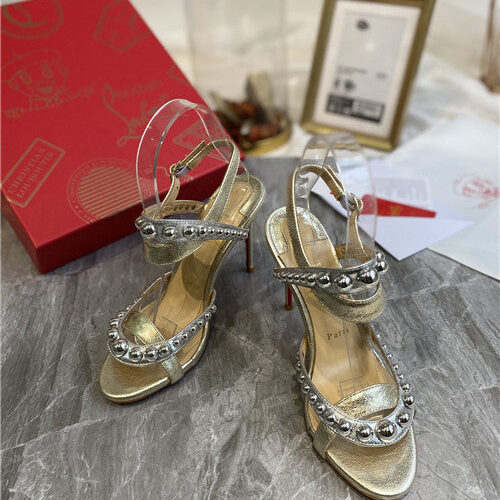 High Quality Luxury Christian Louboutin Bead Heel Sandals – Style 75764 alternate view