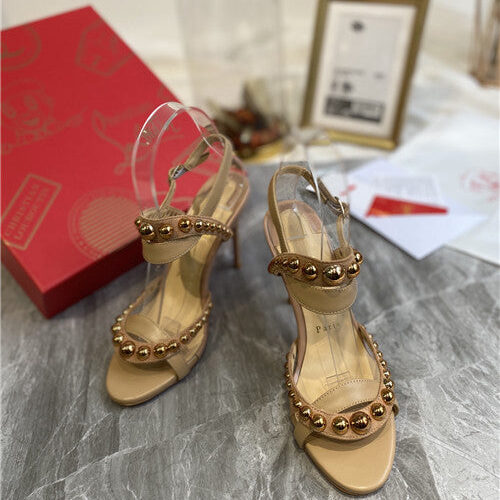 High Quality Luxury Christian Louboutin Bead Heel Sandals – Style 44692 alternate view