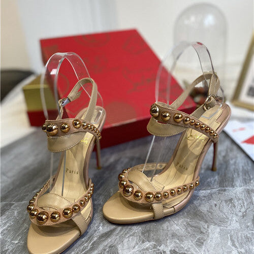 High Quality Luxury Christian Louboutin Bead Heel Sandals – Style 44692 product detail