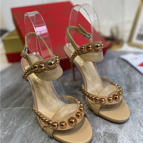 High Quality Luxury Christian Louboutin Bead Heel Sandals – Style 44692