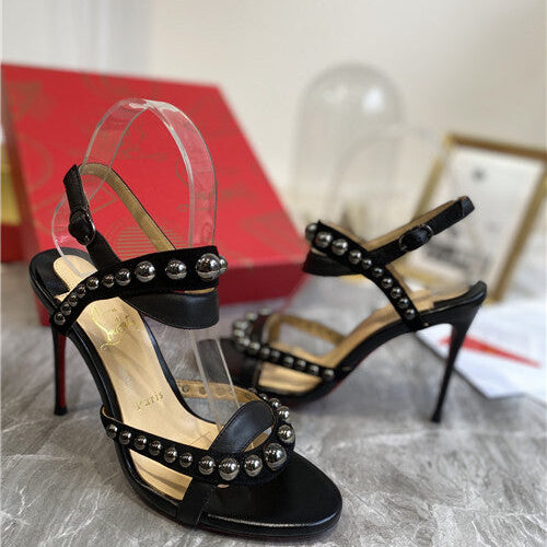 High Quality Luxury Christian Louboutin Bead Heel Sandals alternate view